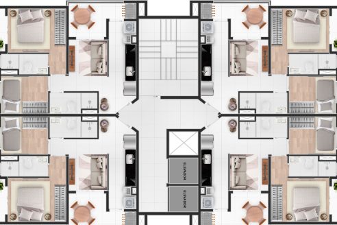 Edifício Axia - 3º ao 18º Pavimento