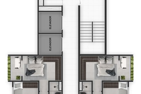 Edifício Residencial Joy - PAVIMENTO 1