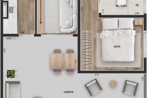 Edifício Residencial Joy - TIPO A - 60m²