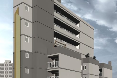Fachada Edifício EvoLife Ponte Rasa - 02
